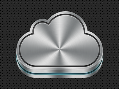 iCloud-2 apple icloud icon metalic mobileme wwdc