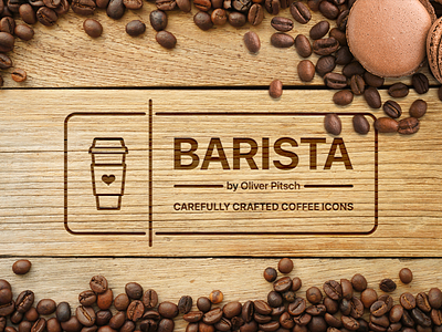 Barista - carefully crafted coffee icons barista beans coffee free icon icons set vector