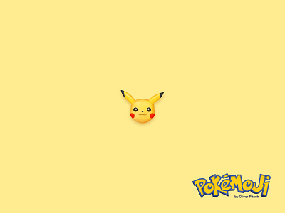 Pokémoji - Pikachu emoji icon icondesign iconset pikachu pokemoji pokemon pokemon go