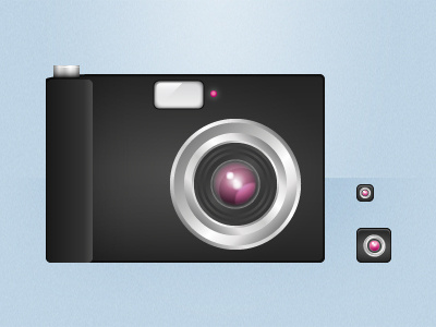 camera icons icon vector wip