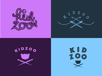 KIDZOO branding freelance design freelance designer graphic design handrawn illustrator cc logo logodesign