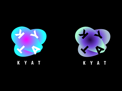 KYAT abstract color graphic design logo