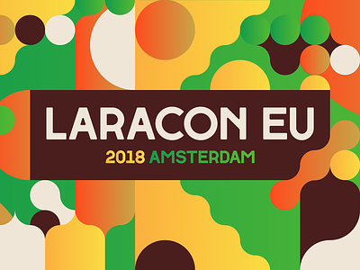 Laracon 2018 campaign 3 branding campaign conference design developers graphic design icon identity laravel logo patterns typography vector visual identity