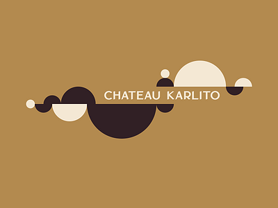 Chateau Karlito Logo and Illustration branding custom typography design graphic design icon illustration logo logotype minimal minimalistic natural natural wine typography typography logo vector wine wine bar
