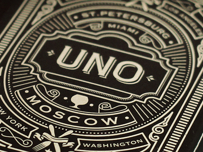 Uno Playing cards black cards illustration luxury type typography