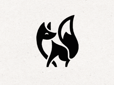Fox Sketch animal drawing fox icon logo mark sketch symbol wip