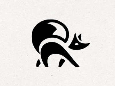 Fox sketch 2 animal black drawing fox icon illustration logo mark sketch symbol wip
