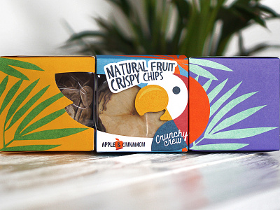 Crunch crew bird craft fruit fullcolor jungle package parrot tropical