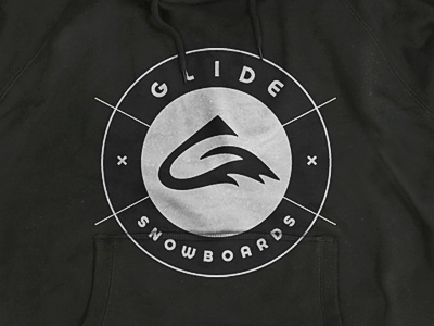 Glide Hoody branding clothing glide hoody print snowboards