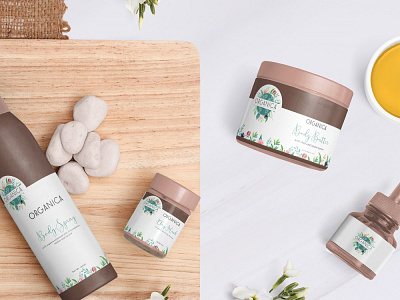 Packaging Design for Body Product Brand
