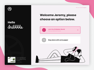 Hello Dribbble!