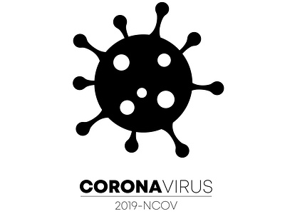 coronavirus logo coronavirus flat icon icon logo pandemic virus