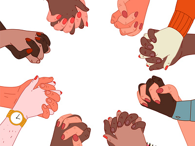 hands putting together design hands hands together handshake illustration vector