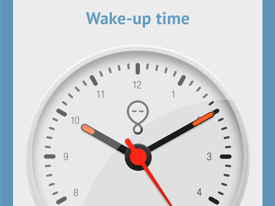 iPhone app for a wake-up light app clock iphone light time wake up