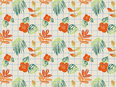 Pattern Flowers c1 design illustration pattern typography