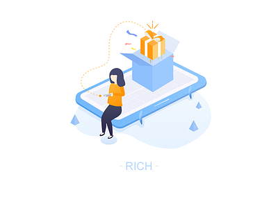 Rich design illustrations ott ui