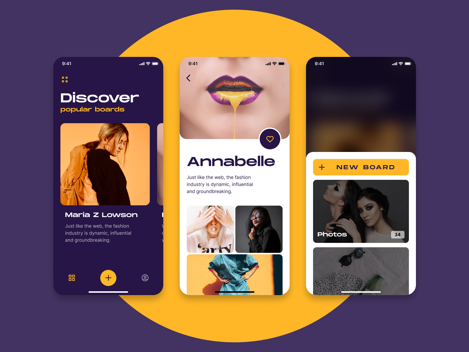 Fashion boards by Denis Nazarov on Dribbble