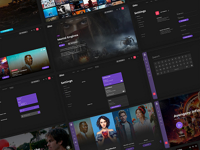 Okko concept adobe xd app cinema design mobile mobile app movies ps4 smart tv ui ux web web design webdesign