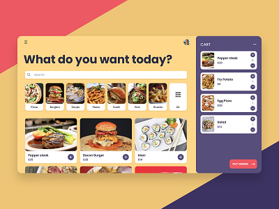 Food delivery app design food food delivery interaction ui ux web webdesign