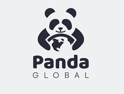 Panda Global dailylogochallenge design logo panda