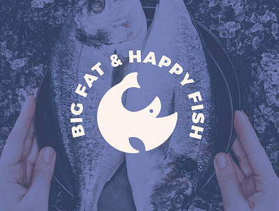 Big Fat & Happy Fish fish food logo