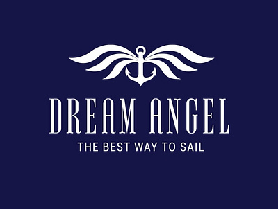 Dream Angel adventure boat logo sailing