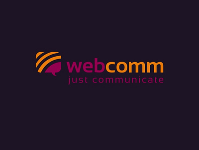 Webcomm brand logo webinar