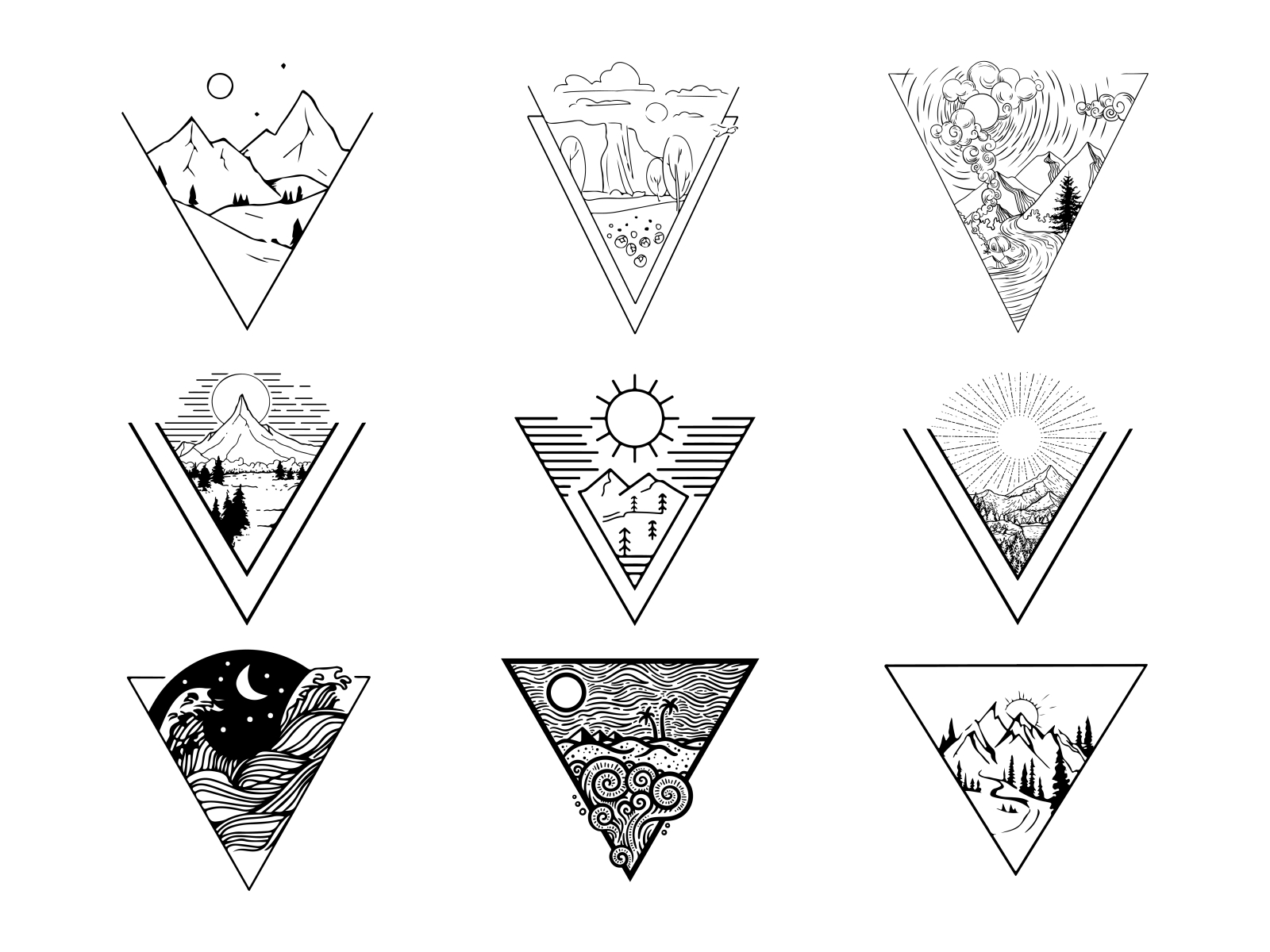23 Geometric Tattoos ideas | Triangle tattoos, Eye tattoo, Geometric tattoo
