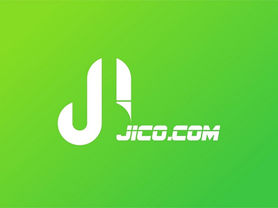 Logo Jico.com desain logo logo minimalis minimalis vektor