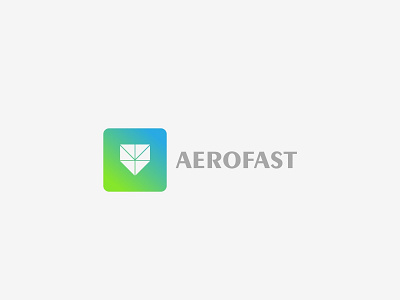Aero Fast Logo animasi antik aplikasi datar desain ikon ilustrasi logo logo minimalis logo vintage merek minimalis tipografi ui ux vektor web