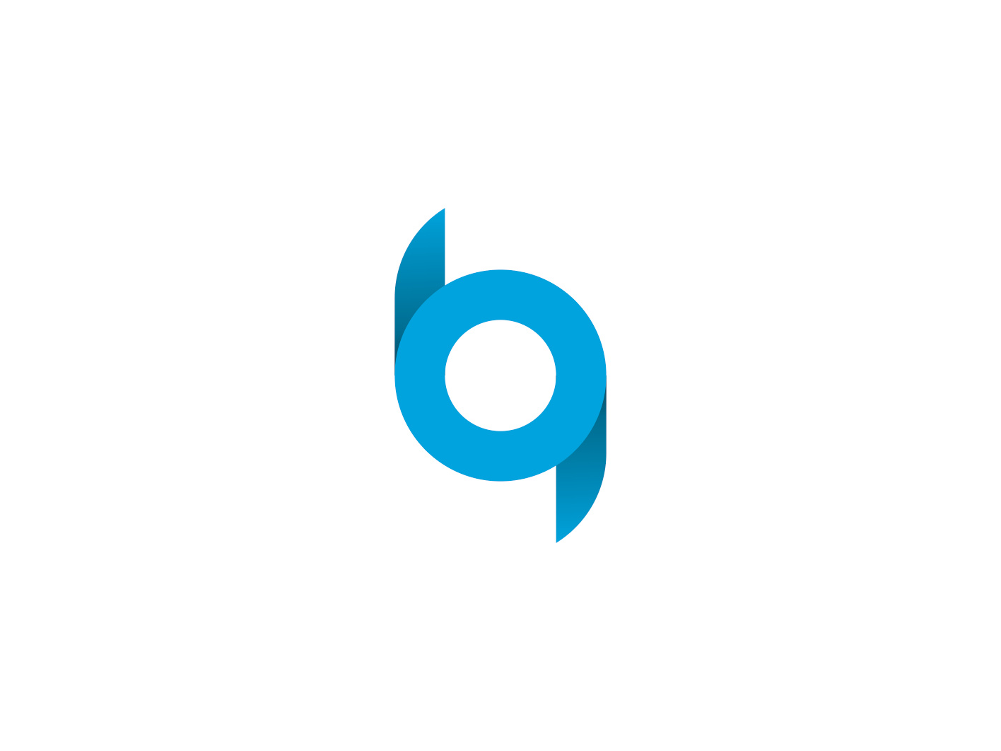 Letter B Circle by Eight Logo on Dribbble