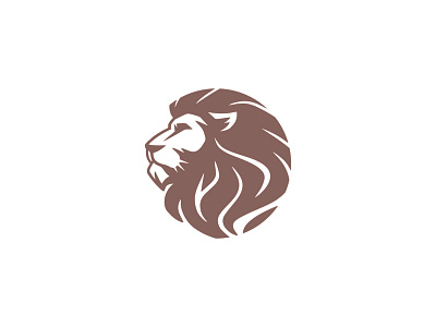 Lion animasi antik aplikasi datar desain ikon ilustrasi logo logo minimalis logo vintage merek minimalis ui ux vektor web