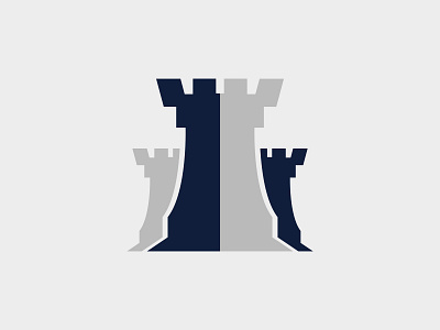 Castle Logo Template aplikasi castle datar desain ikon ilustrasi logo logo minimalis merek minimalis vektor web