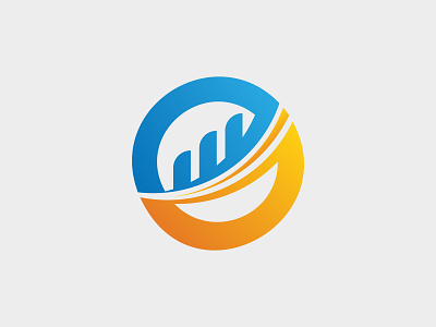 Marketing Logo Template aplikasi desain ikon investment logo logo minimalis market merek minimalis vektor web