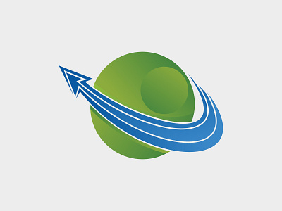 Planet Logo Template aplikasi datar desain ikon ilustrasi logo logo minimalis merek minimalis planet rumah vektor web