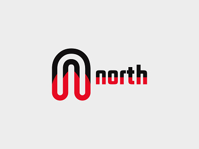 Letter n logo template