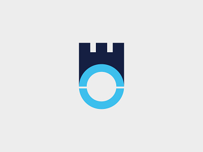 Castle Logo Template aplikasi desain ikon ilustrasi logo logo minimalis logo vintage merek minimalis vektor web