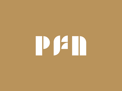 PFN Branding brand branding design exclusive logo finance gold high end logo luxury mark minimal modern property logo typography