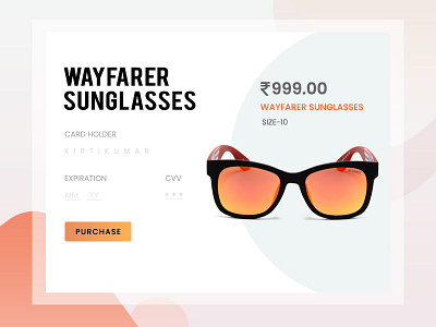 Wayfarer Sunglasses app background colors design image sunglasses ui ux web design