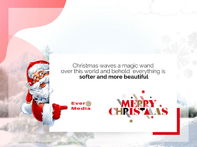 Christmas post app background colors image images logo typography uiux webdesign