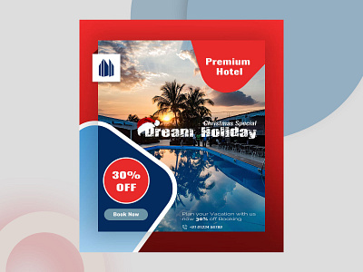 Dream Holiday background branding color design image logo typography uiux