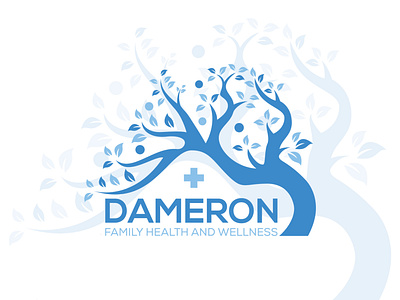 DAMERON / FAMILY HEATH AND WELLNESS LOGO 3d ai animation branding design design logo graphic design healthcare logo icon identity illustration logo logo design motion graphics natural wellness logo professional logo ui ux vector wellness logo