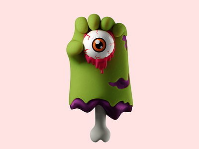 Halloween Zombie Hands 3d 3d art design halloween hand zombie