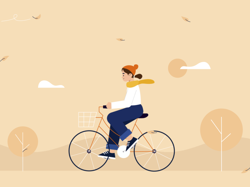 Cycling Girl after affects after effects animated gif animation fun gif gif animated gif animation illustration motion design motion graphic motion graphics motiongraphics