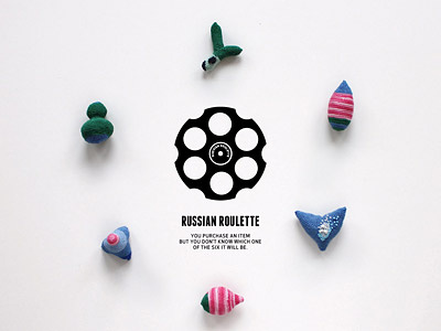 Russian roulette - V1 crochet etsy logo random russian roulette surprise