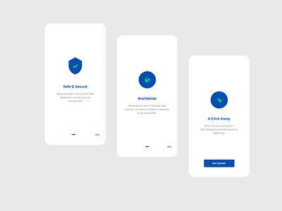 Onboarding page design onboarding ui ux