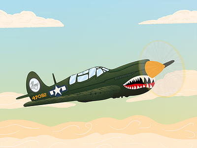 Fighter Jet Illustration