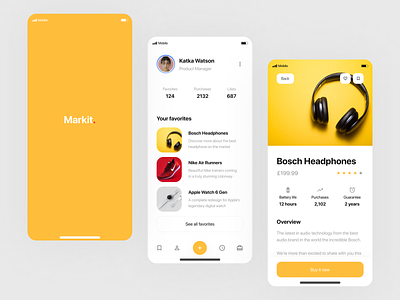 UI Concept for e-commerce app in lightmode app design minimal ui ux