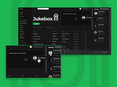 Spotify Jukebox Concept