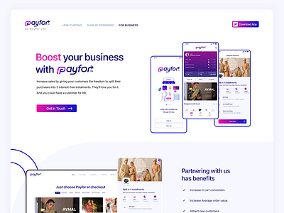 Payfor for Business Website